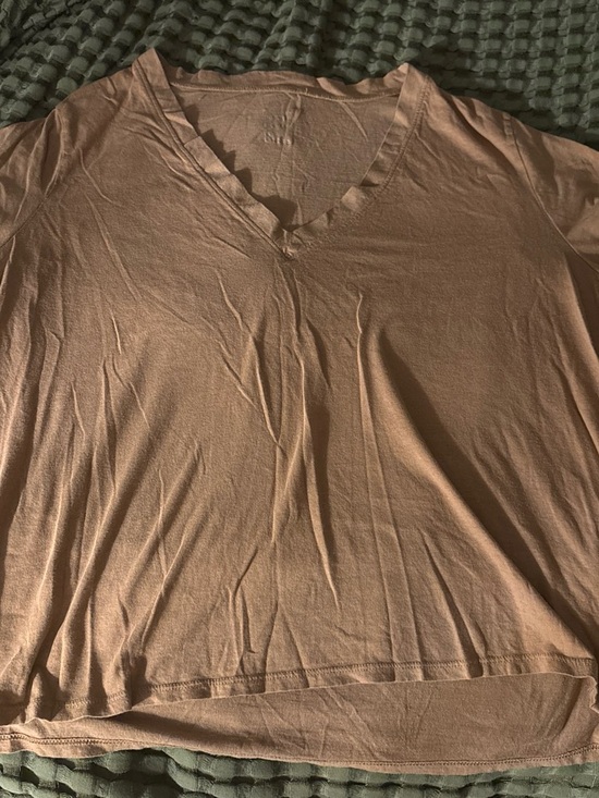 a new day Tops - Women’s V‑Neck Tee in Light Brown